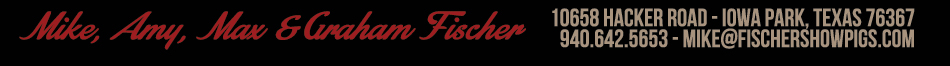 Fischer Showpigs